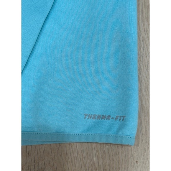 Nike Therma Fit Pullover Hoodie Aqua Blue Long Sleeve Sweatshirt Teen Size  L - Picture 4 of 9